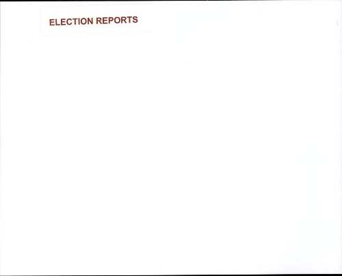 Epsilon Kappa Election Reports