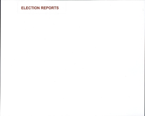 Epsilon Iota Election Reports