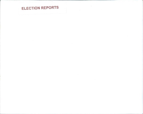 Alpha Xi Election Reports