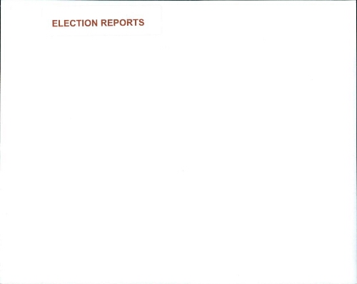 Beta Mu Election Reports