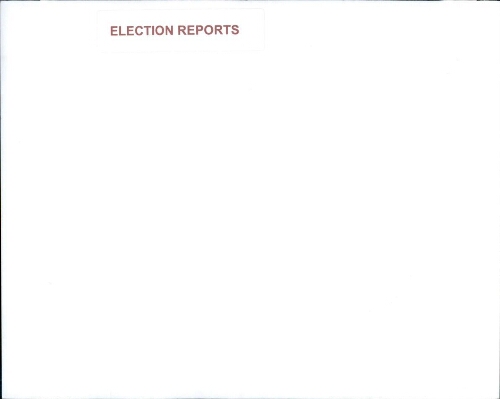 Beta Delta Election Reports