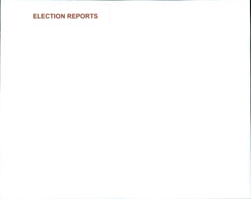 Beta Xi Election Reports