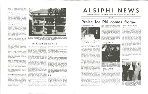 Phi Newsletters