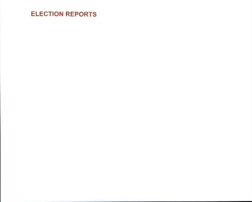 Beta Eta Election Reports