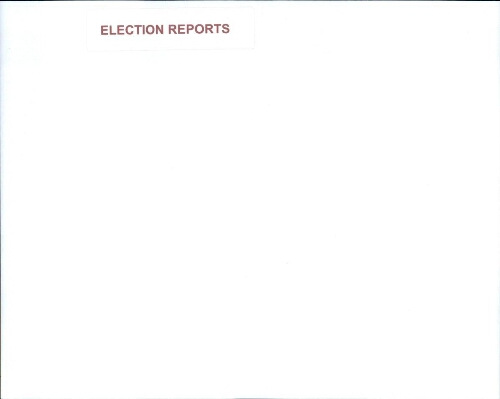 Beta Psi 1940 Election Reports