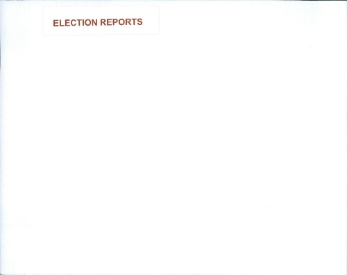 Gamma Theta Election Reports