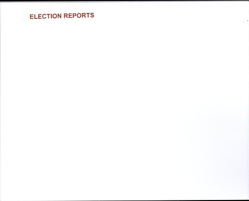 Epsilon Nu Election Reports