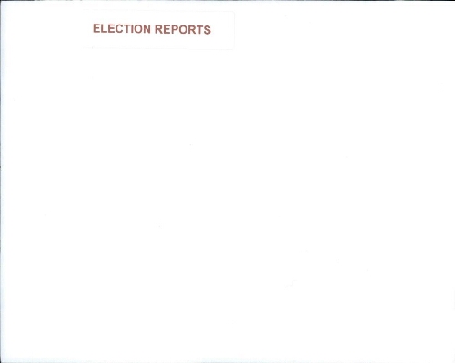 Alpha Tau Election Reports